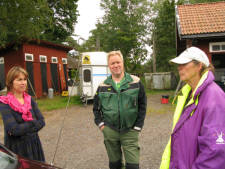 Annika, Leffe, Monica.