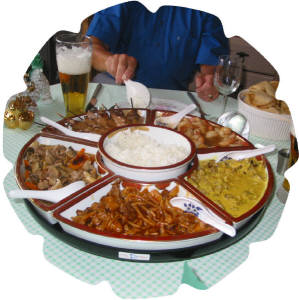 Asien food  la Skogs